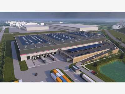 A louer entrepôt logistique 22834m² à Oudalle