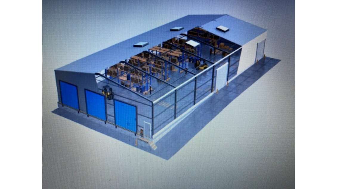 A louer entrepôt récent 1400m² à Arras