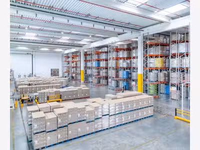 À louer entrepôts logistiques de 12 650m² à Roye