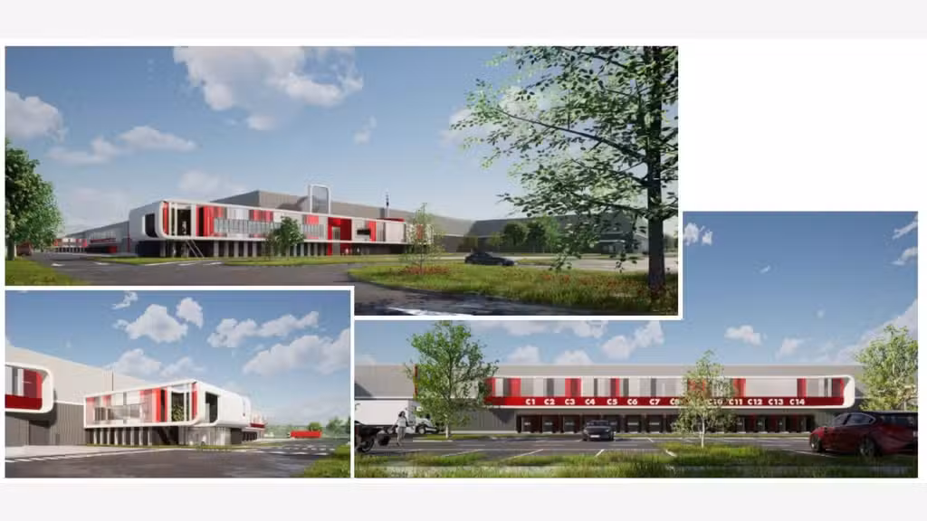 A louer entrepôts logistiques divisibles à Auneau