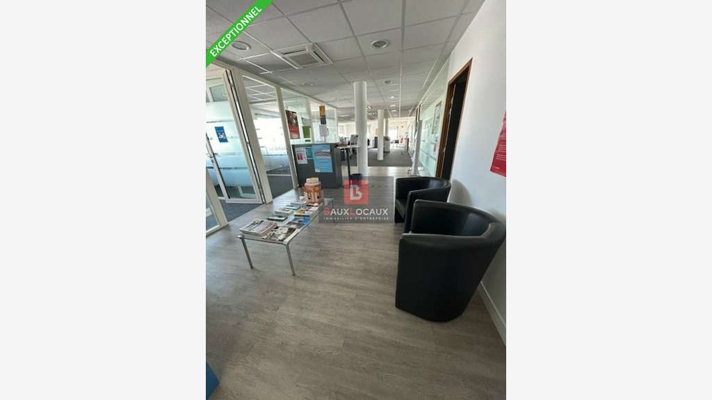 A louer bureaux 206m² Open Space R+2 à Martigues