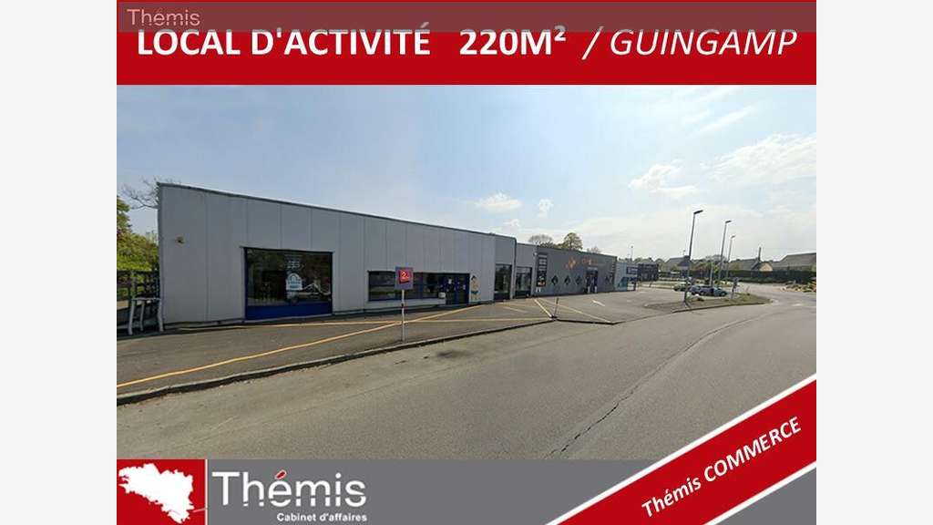 A louer local proche RN12 rond point Guingamp