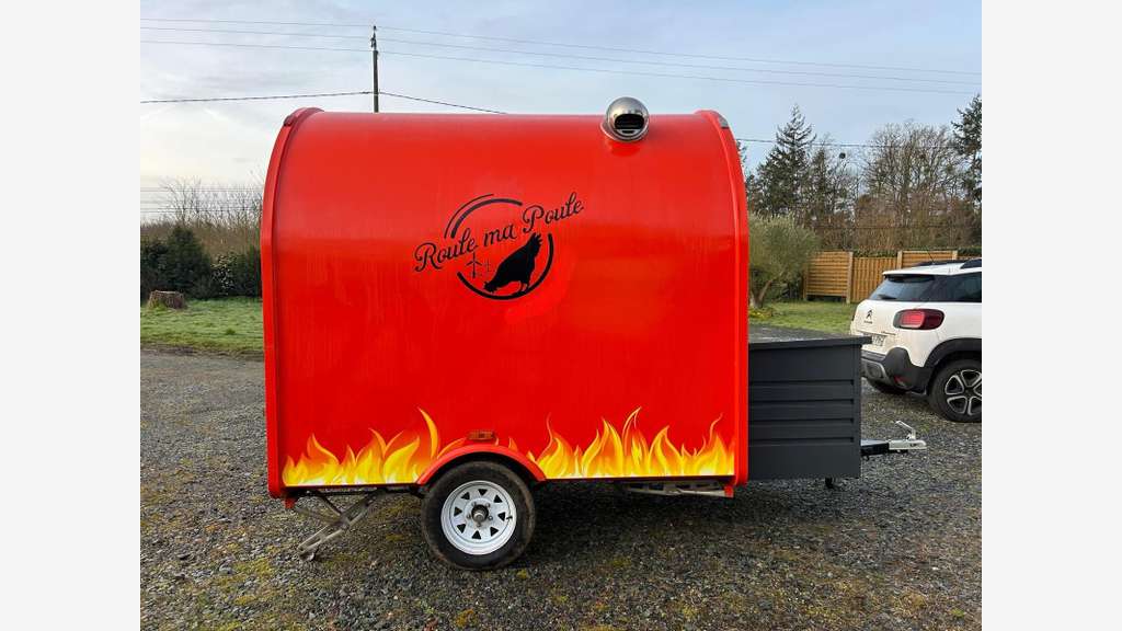 A louer food truck remorque snack ambulant Trélazé