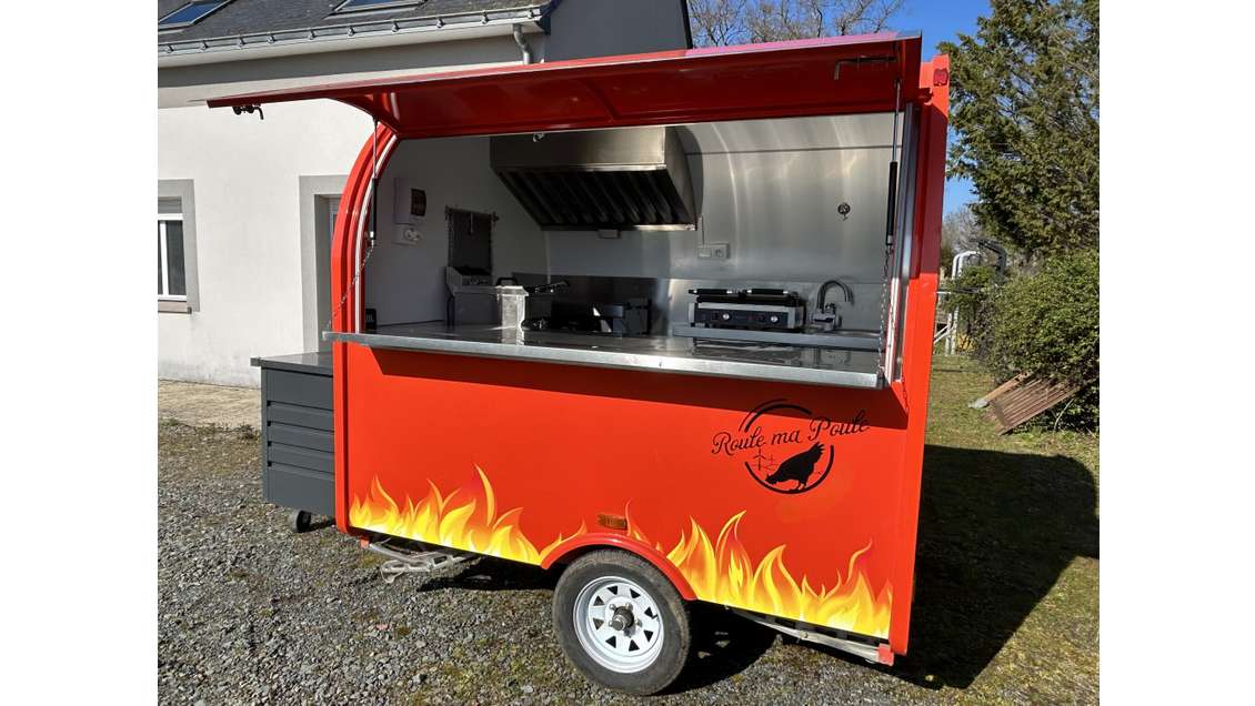 A louer food truck remorque snack ambulant Trélazé