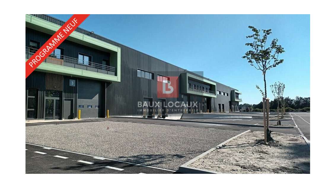 Entrepôt logistique 1408m² à louer en ZA Graveson