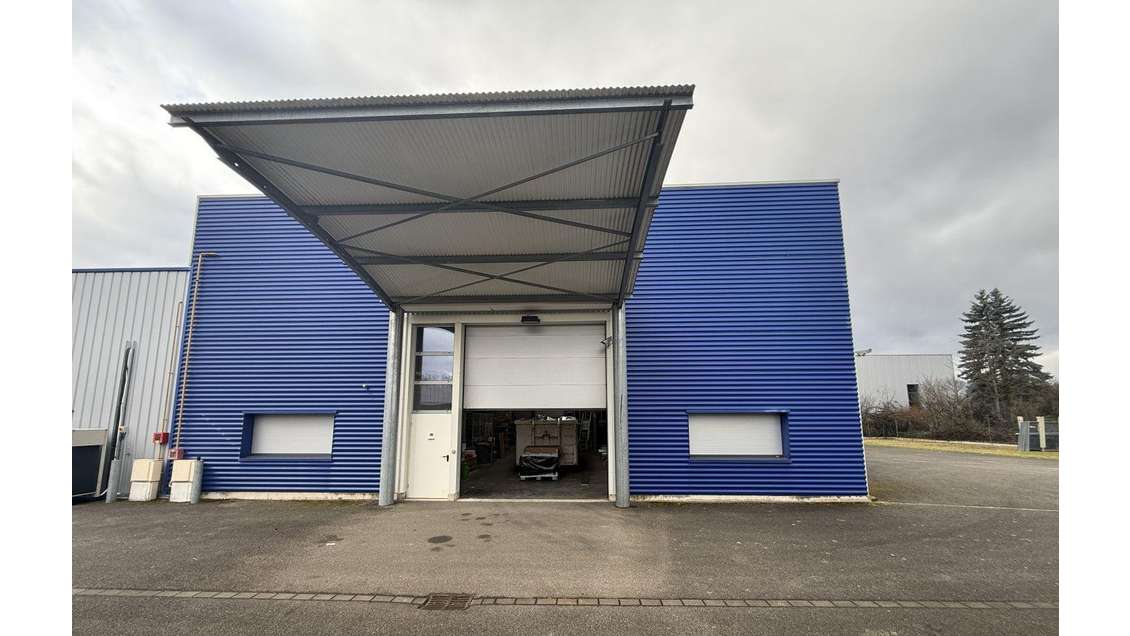 Location hall de stockage 527m² secteur Sélestat