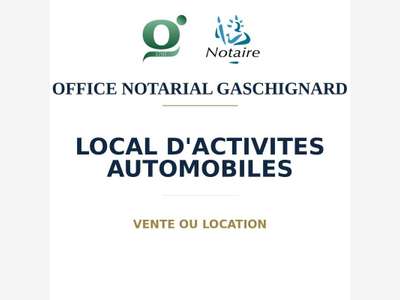 A louer local d'activités automobiles ZA l'Erette
