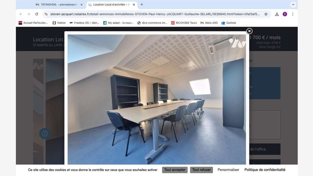 Parc d'activité avec immeuble de bureaux Tatinghem