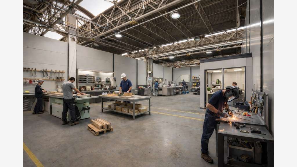 A louer local - atelier - artisan 450m² à Creil