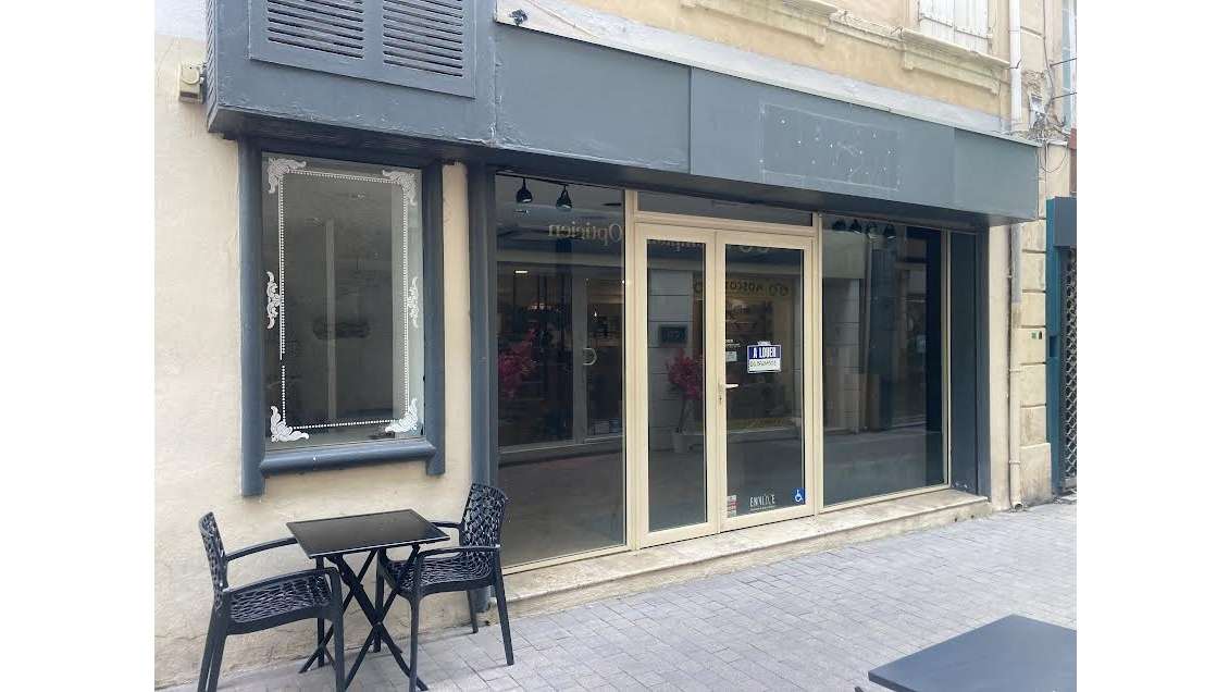 Local commercial 50m² rue piétonne Narbonne