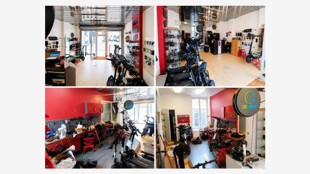 Local commercial d’angle 55 m² + cave 25 m²