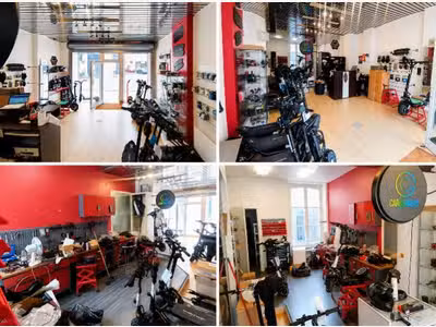 Local commercial d’angle 55 m² + cave 25 m²