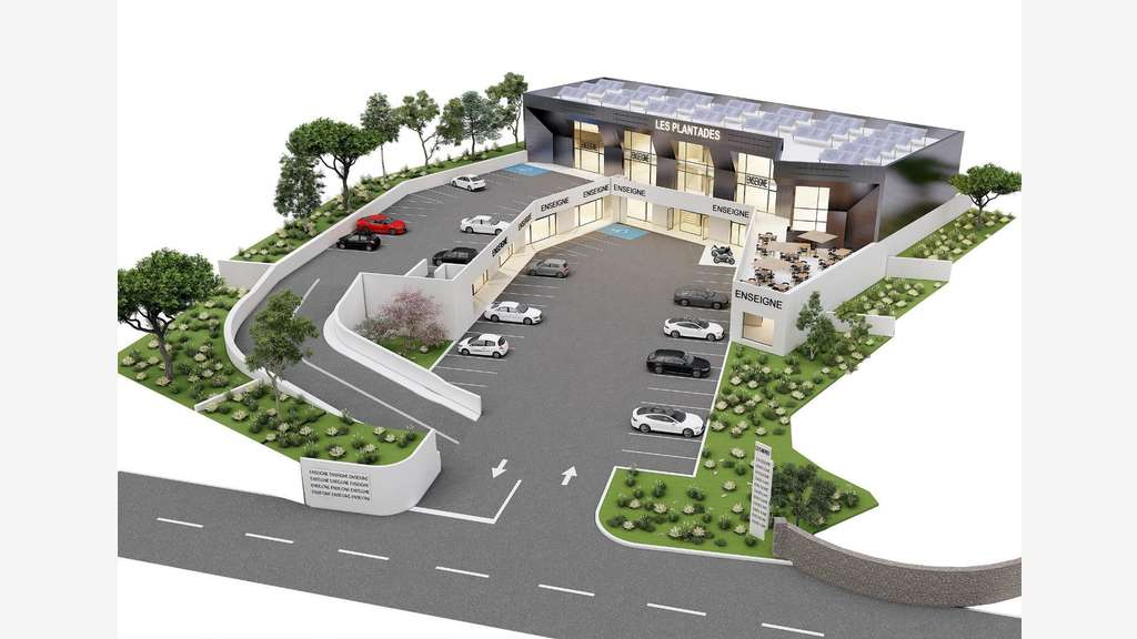 A louer La Garde local commercial de 278 m2
