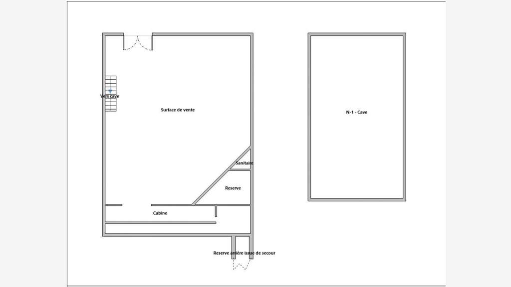 Loue local 276m² avec cave 90m² à Romans sur Isère