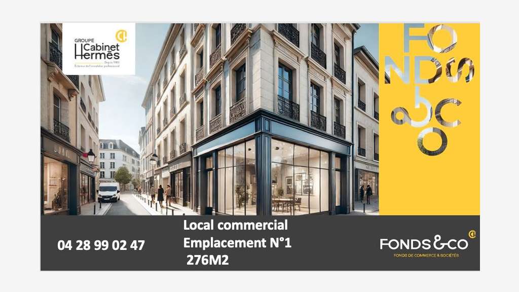 Loue local 276m² avec cave 90m² à Romans sur Isère