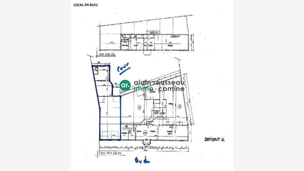 A louer local d'activité 278m² boulevard à Angers
