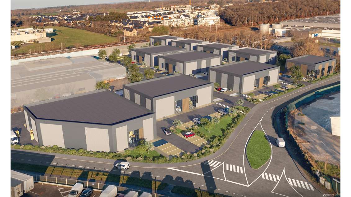 A louer local d'activité 1200m² ZA Trélazé