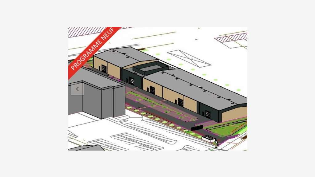 Local d'activité 482m² à louer à Carpentras