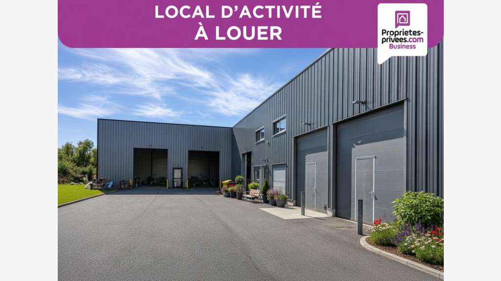 Entrepôt d'activité avec bureau Parc Alata Creil