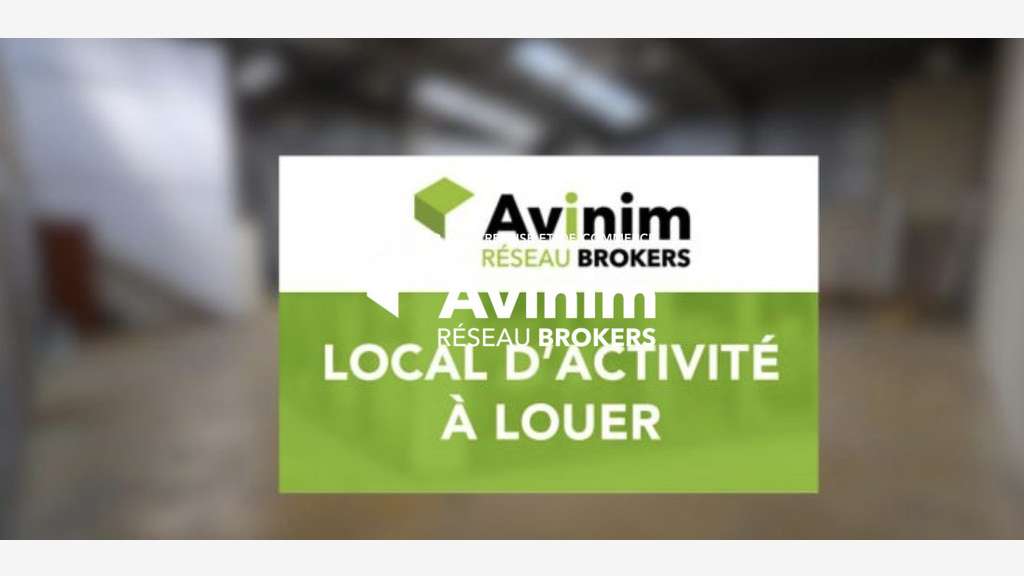 A louer local d'activité 351m² ZA Domont