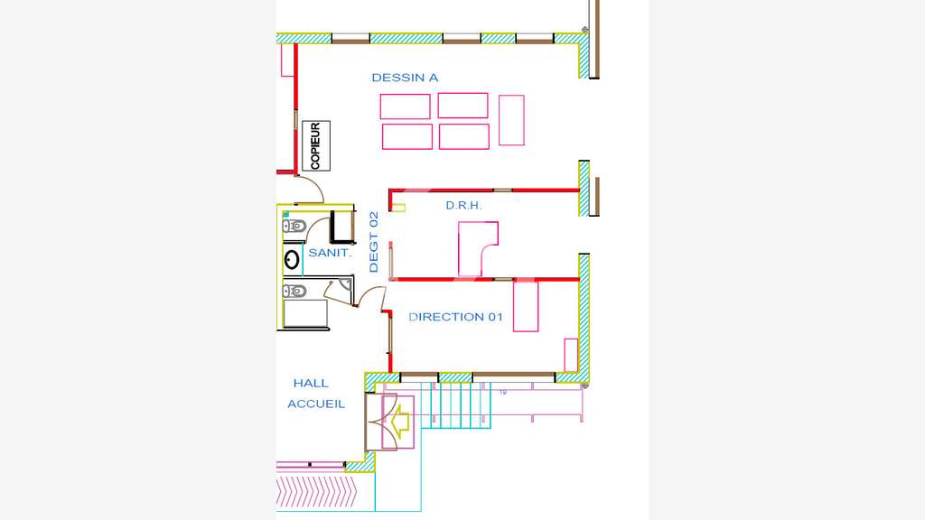 A louer local 76m² entre Chabeuil et Valence