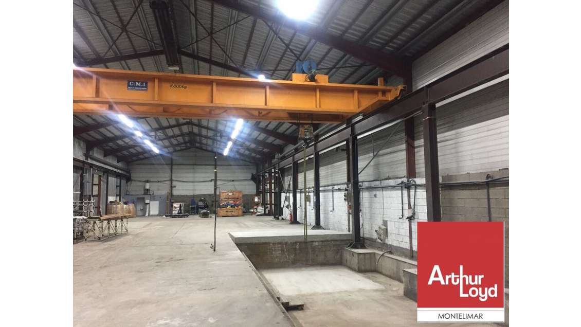 A louer local 1500m² à Montélimar ZU du Meyrol