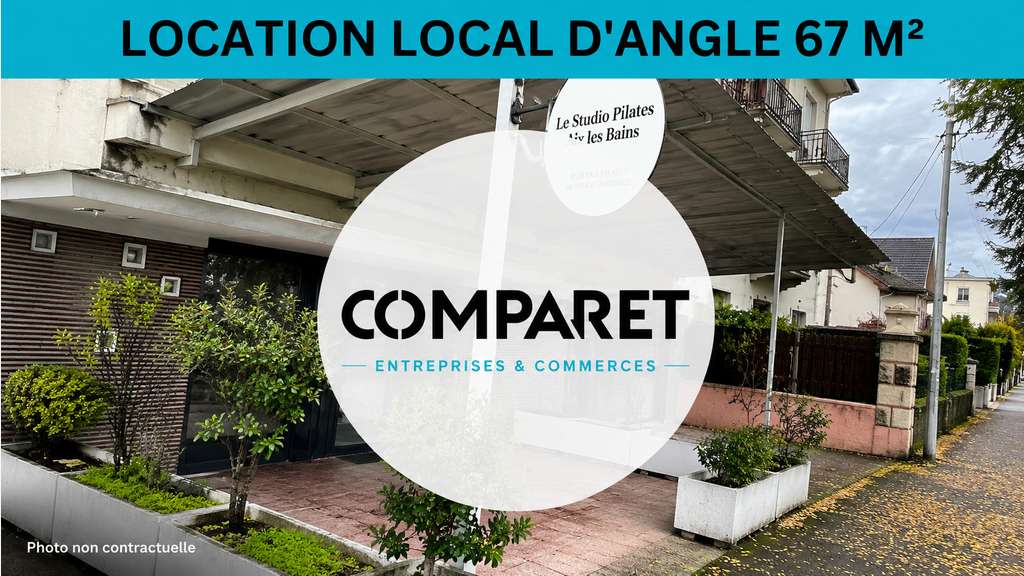 A louer local commercial 67m² Aix Les Bains
