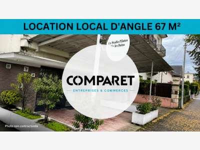 A louer local commercial 67m² Aix Les Bains