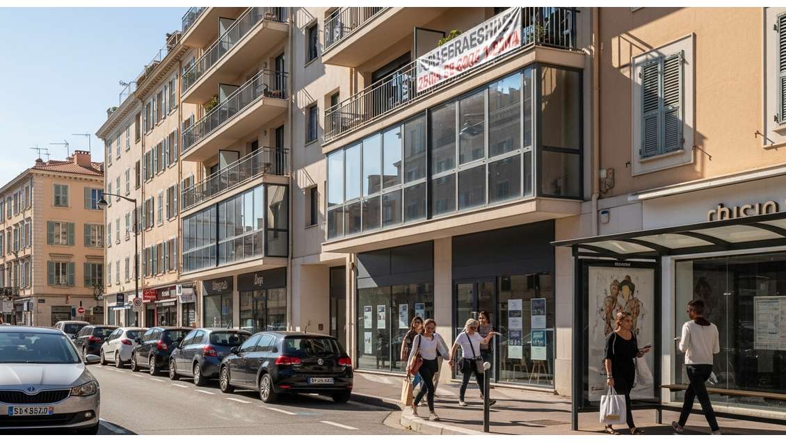 A louer dépôt bureaux 245m² route Alata à Ajaccio