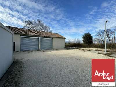 Entrepôt 310m² à louer à Allan Est de Montélimar