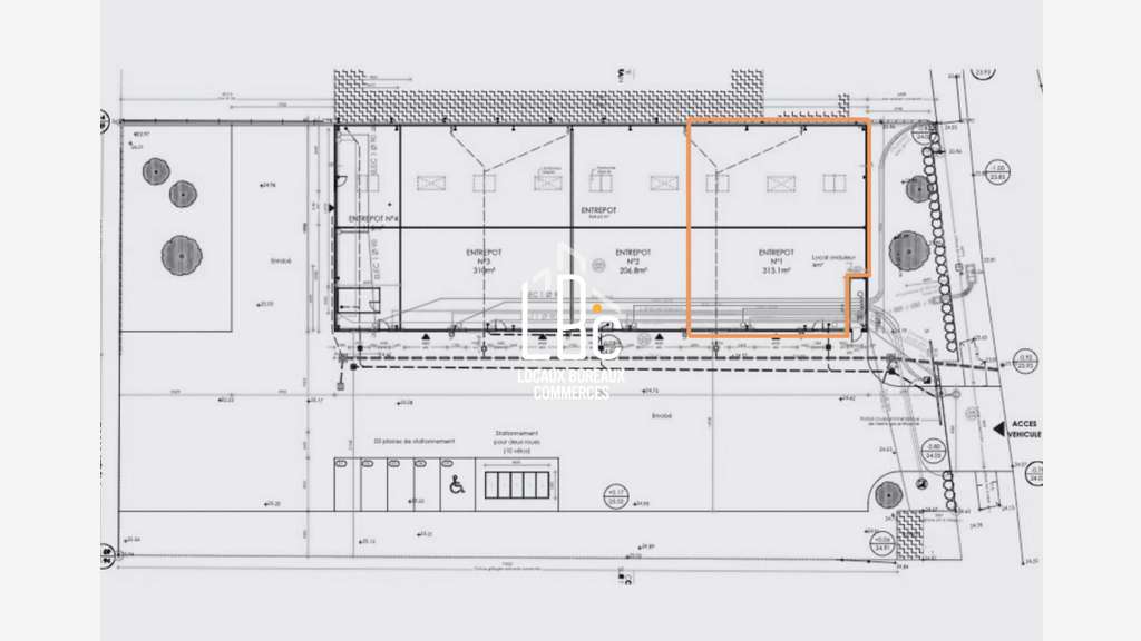 Ancenis - Local activité 313 m² à louer