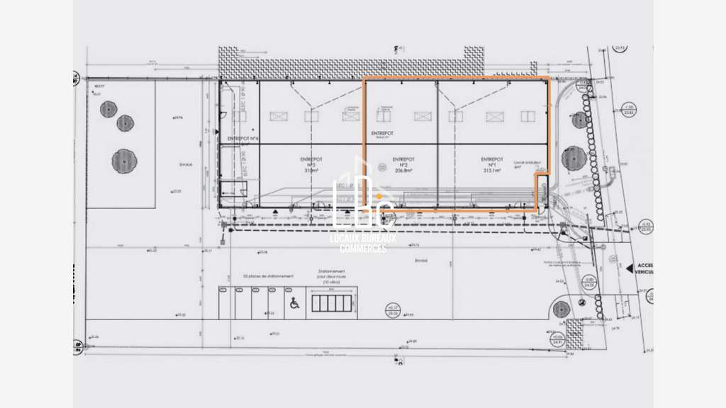 Ancenis - Local activité 520 m² à louer