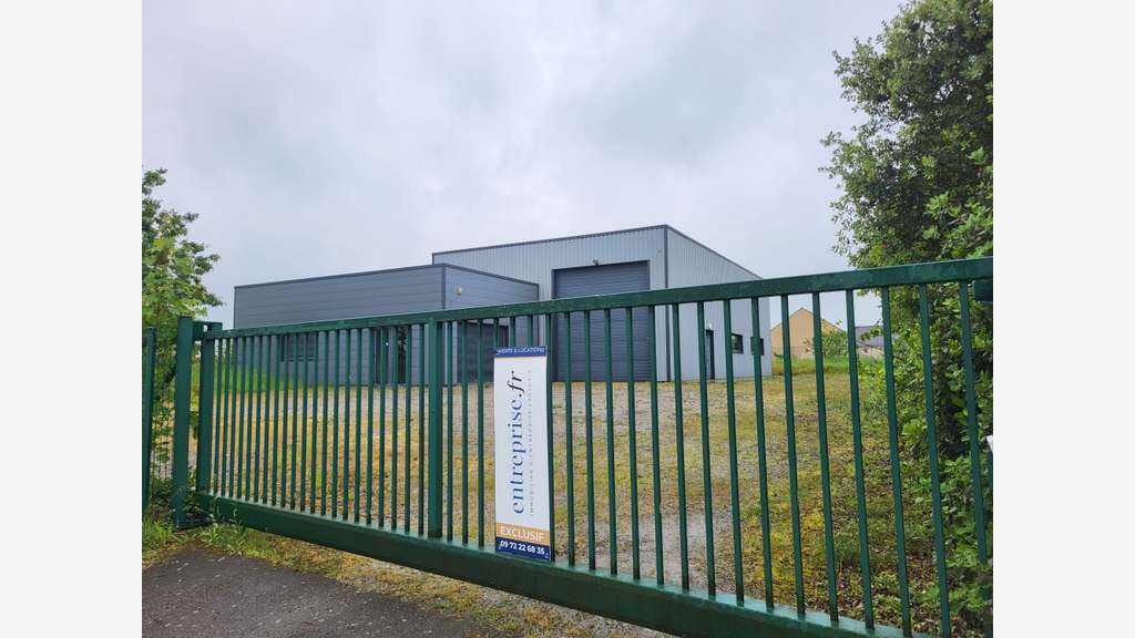 A louer local d'activité 260m² à Angers Nord Ouest
