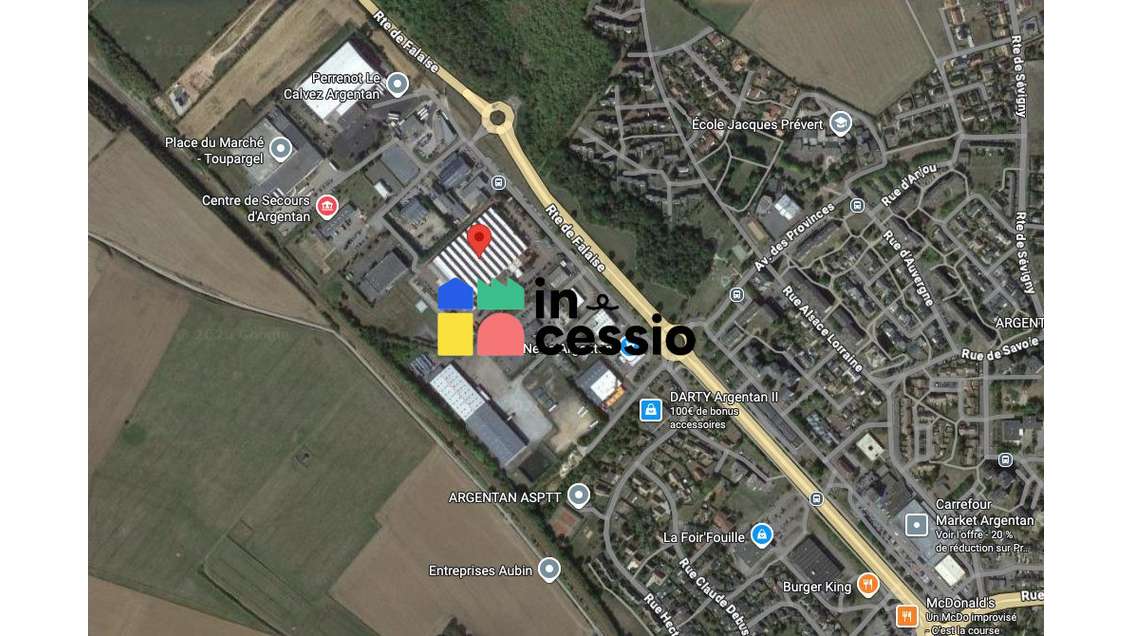 A louer site commercial logistique à Argentan