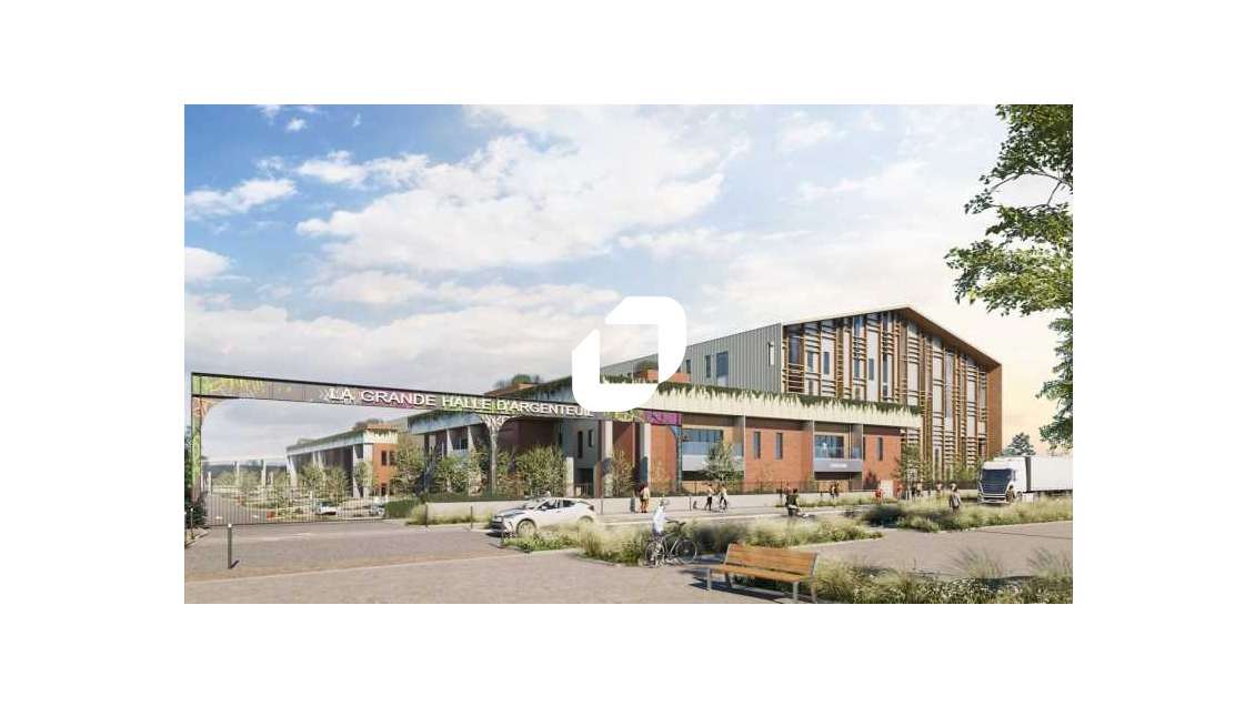 A louer Local d'activité 1588m² Argenteuil