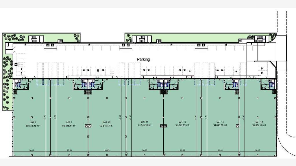 À louer locaux de 1088 à 1880m² à Argenteuil 