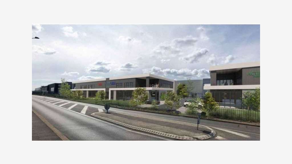 Location bâtiment 1881m² modulable à Arnas  