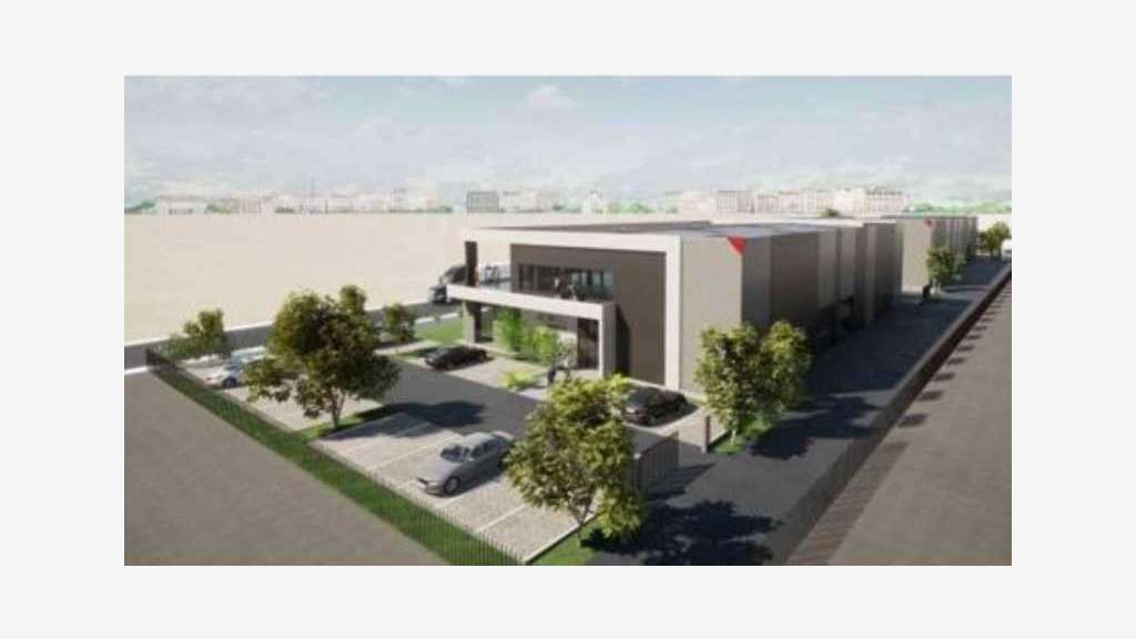 Location bâtiment 1881m² modulable à Arnas  