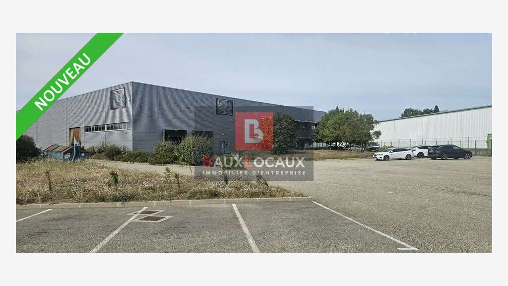 Entrepôt logistique 3875m² à louer proche Avignon