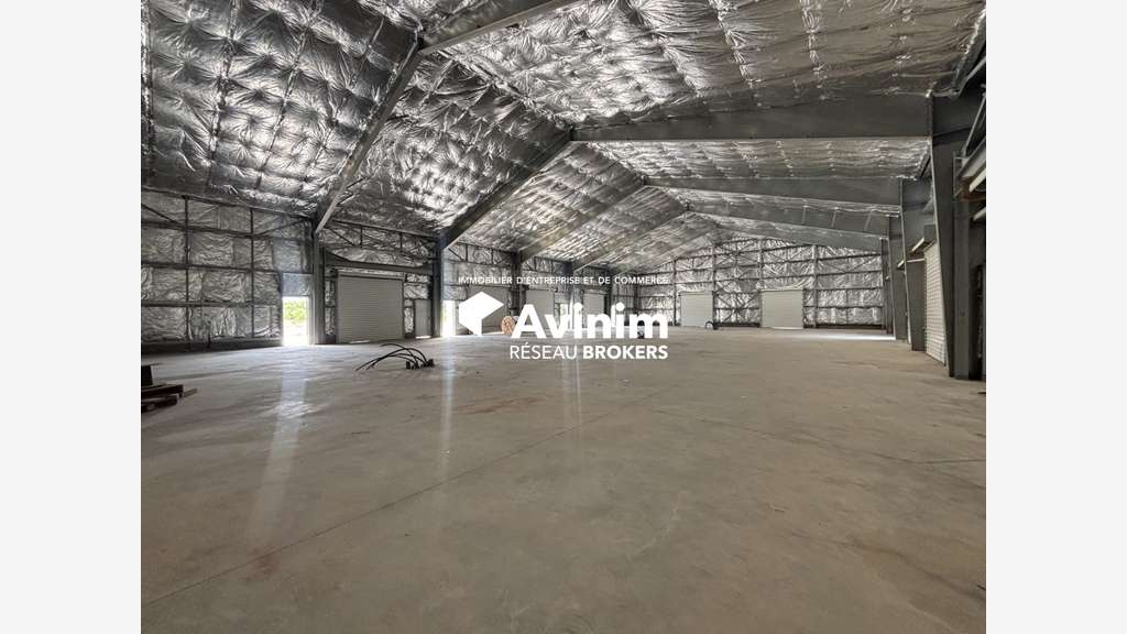 Bâtiment d'activités 720m² à louer à Baie-Mahault