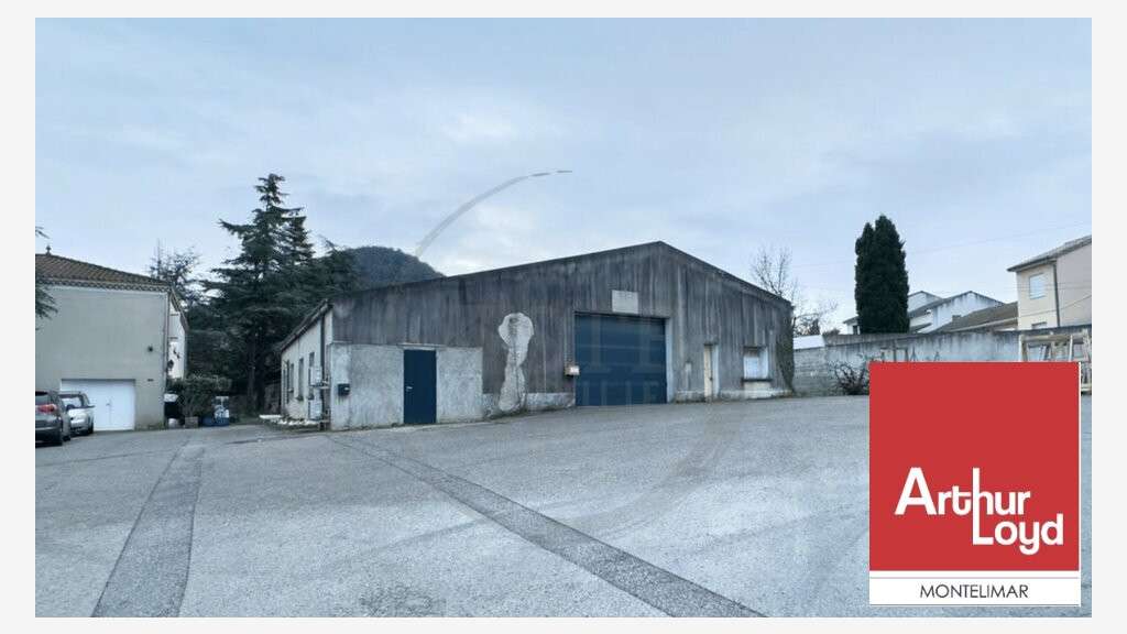 Entrepôt 543m² à louer à Baix proche Cruas-Meysse