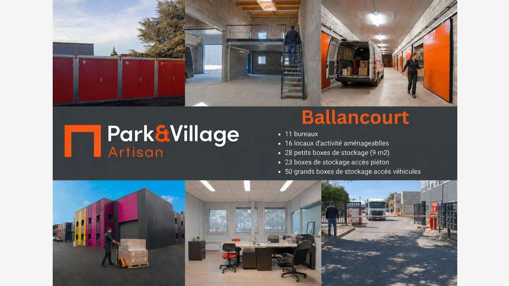 Loue local stockage 175m² Ballancourt-sur-Essonne