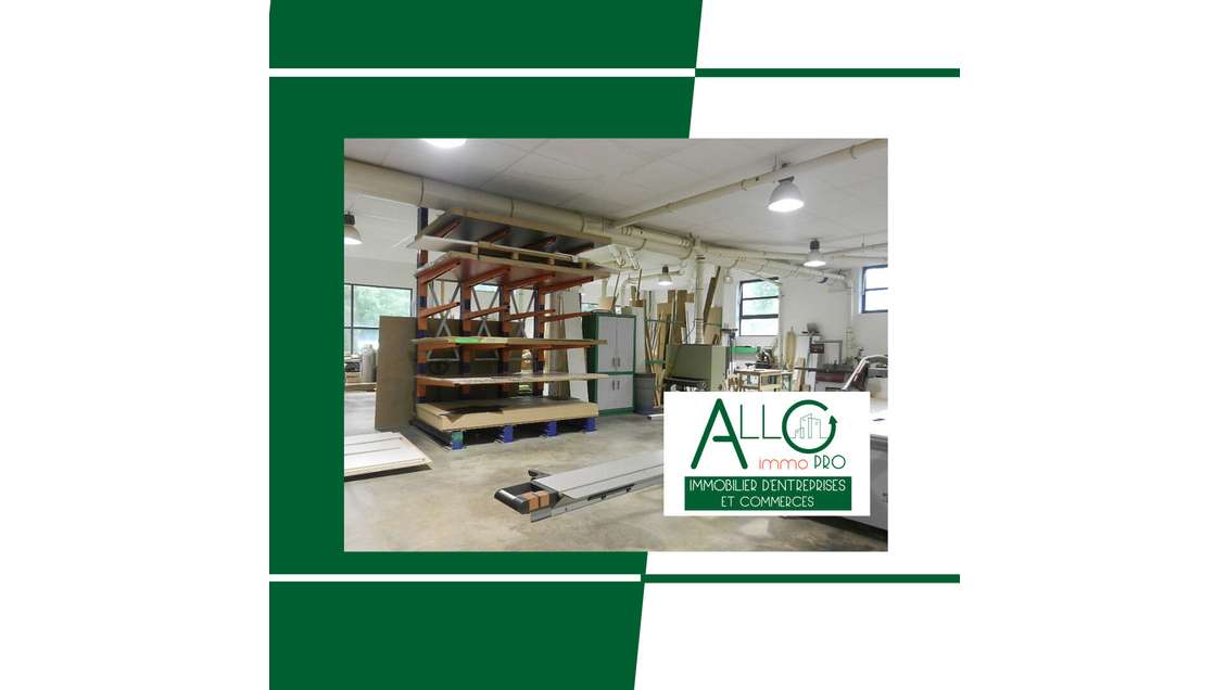 A louer local d'activité de 1248m² à Bassussarry