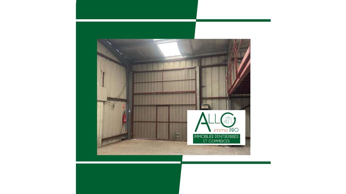 Loue dépôt de 320m² proche autoroute Bayonne