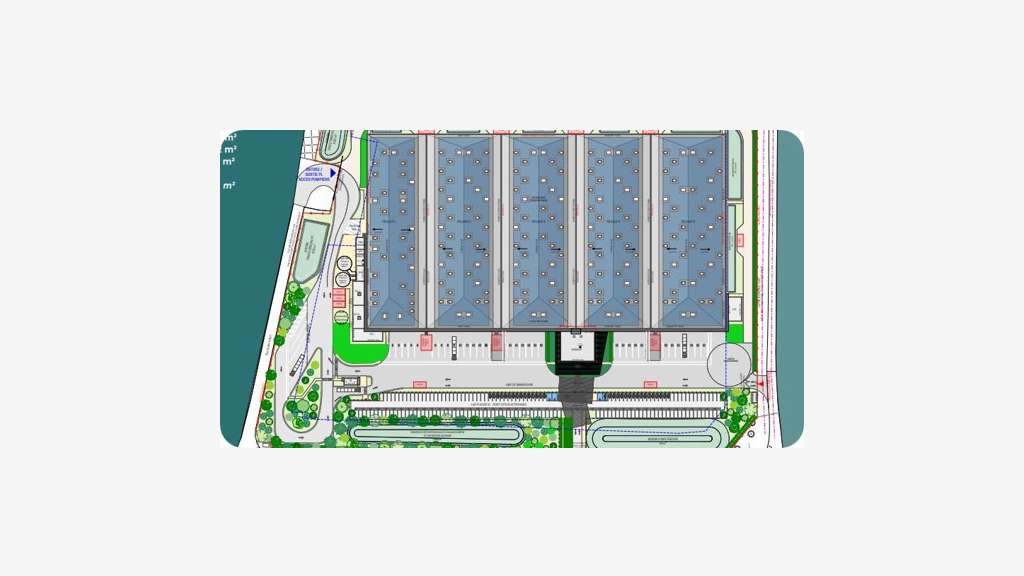 À louer – Bâtiment logistique de 30 491 m² au sein