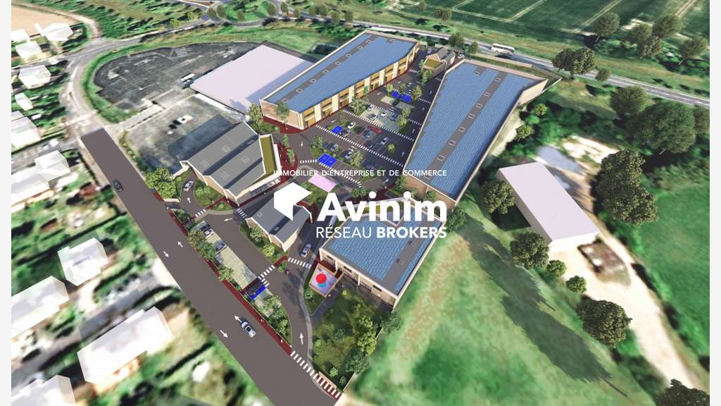 A louer local d'activité de 305m² Bernes-Sur-Oise