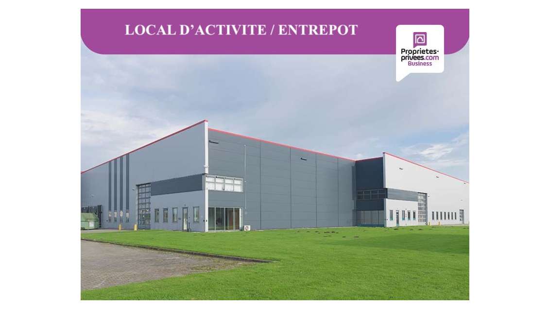A LOUER - Local d'activité type entrepôt 400 m², é