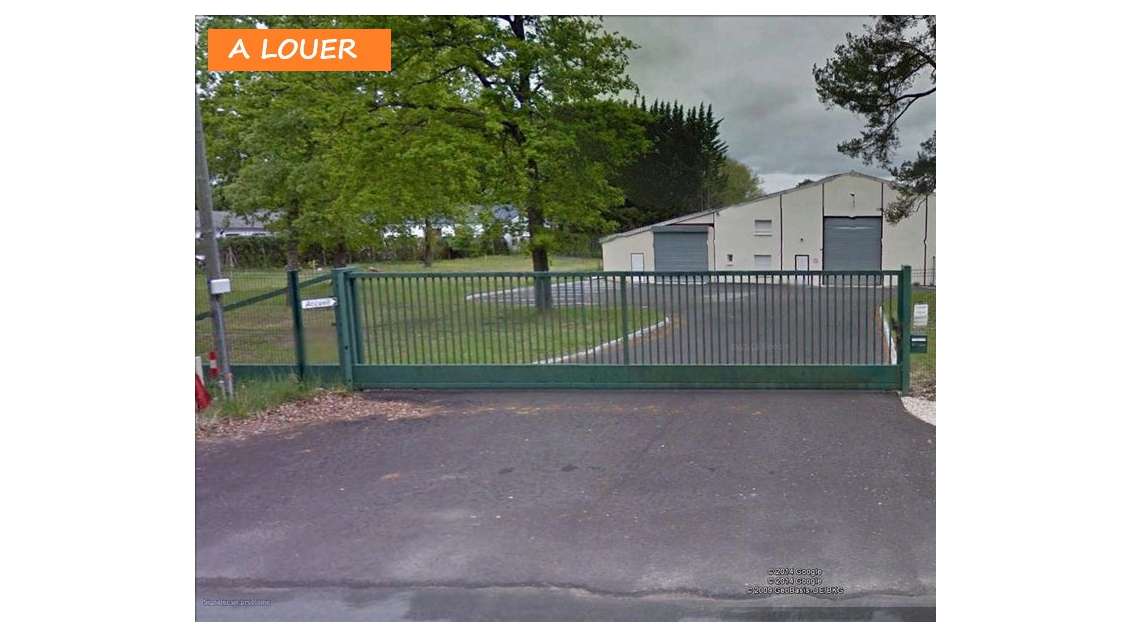 A louer local d'activités 1680m² Bléré proche A85