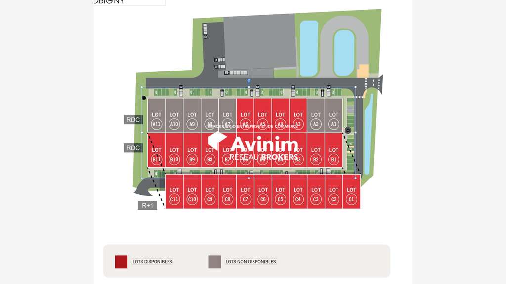 A louer 11.344m² de stockage divisibles ZI Bobigny
