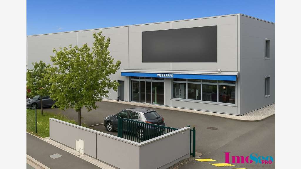 Local commercial 765m² à louer ZAC Bordeaux Lac